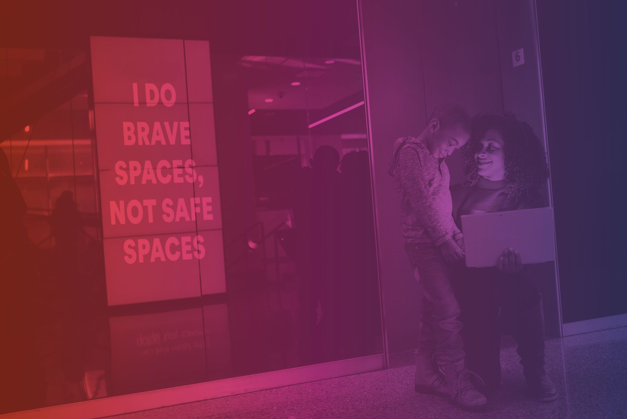 I do brave spaces, not safe spaces